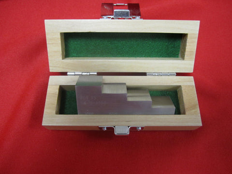 4-Step Wedge, Stainless Steel, with Case and Dimensional Certification